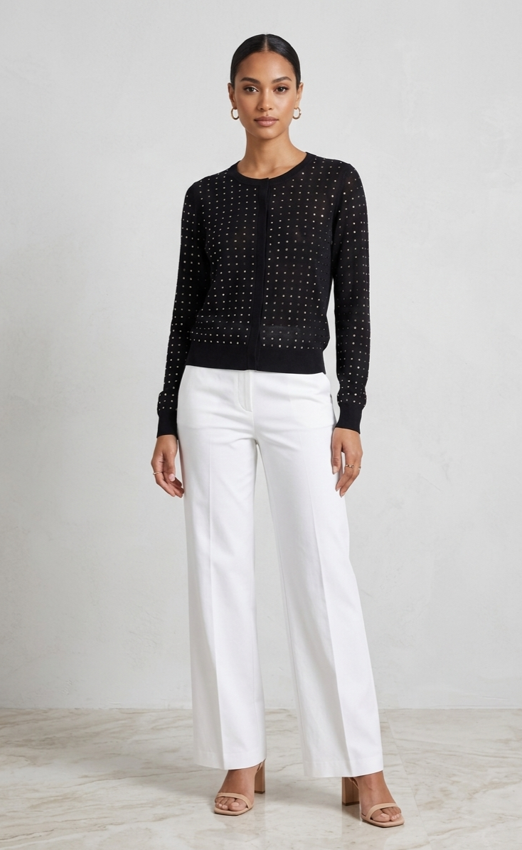 CARDIGAN CON APPLICAZIONI LIU JO