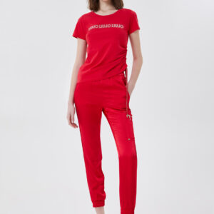 T-shirt ecosostenibile con logo LIU JO