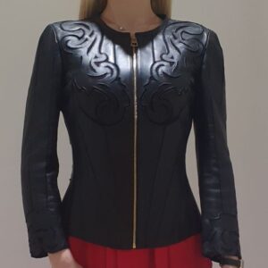 Giacca vera pelle VERSACE