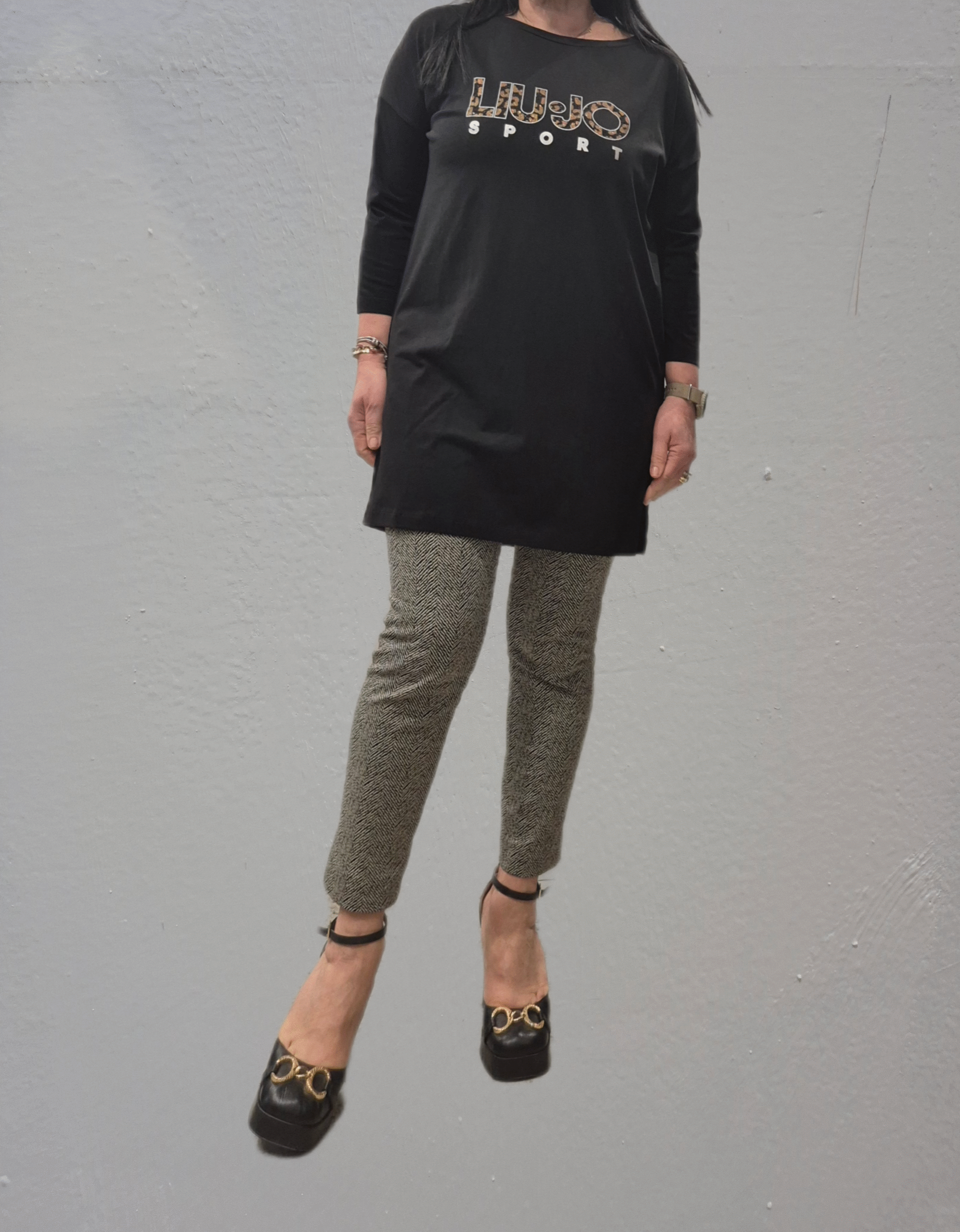 Maxi T-shirt over LIU JO