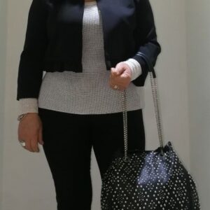 Giacca corta con rouches VERYSIMPLE