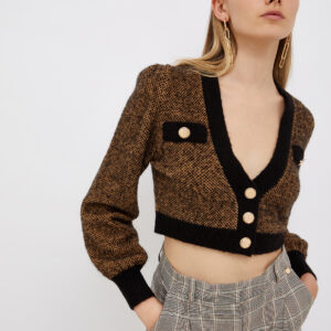 Cardigan corto mélange LIU JO