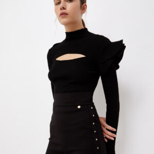 Lupetto ecosostenibile con volants LIU JO