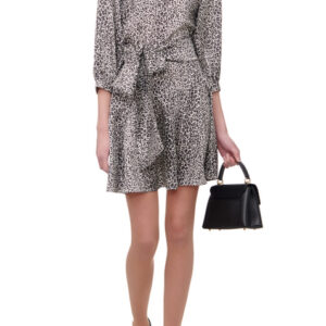 Vestito ecosostenibile con maxi fiocco CA2138