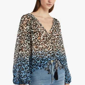 Kaftano animalier ERMANNO SCERVINO