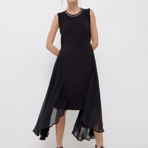 Vestito corto con chiffon LIU JO