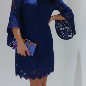 ABITO MANICA LUNGA CERIMONIA PIZZO LIU JO